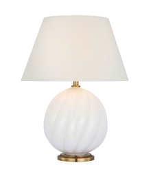 [VCC-JN 3109WG-L-CL-EU] Ladattava Pöytävalaisin Talia 13" Cordless Accent Lamp, White