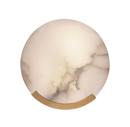 [VCC-KW 2010AB-ALB-EU] Seinävalaisin Kelly Wearstler Melange Sconce, Brass