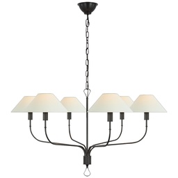 [VCC-AL 5005BZ/CHC-L-EU] Kattokruunu Griffin Extra Large Tail Chandelier, Bronze