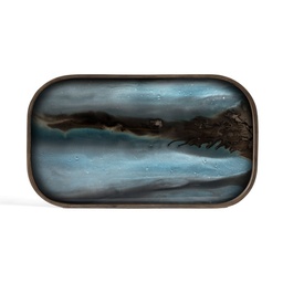 [ETHNI-20547] Tarjotin Slate Organic Glass, rectangular XL