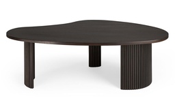 [ETHNI-35007---/A1919] Sohvapöytä Boomerang 125 x 75 cm, mahonki