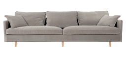 [BOS-E1333-0902-4L-lar28-excl-/I1180] Sohva Julia Lux 4:n istuttava, Grey