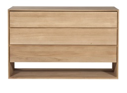 [ETHNI-51176---/D50] Lipasto Nordic 130 x 83 cm, tammi