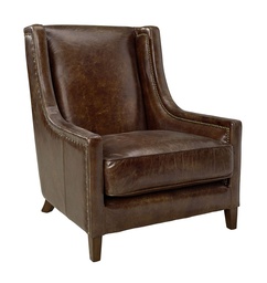 [ARTW-04-04012/B744] Nojatuoli AW44, nahkaverhoilu, Vintage Cigar