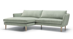 [BOS-E1512-5106-4L-CLVE13-3/I1047] Divaanisohva Betty Lux, vasen, Light Turquoise