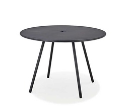 [CANE-11010-AL---/J4] Pyöreä ruokapöytä Area 110 cm, Lava Grey
