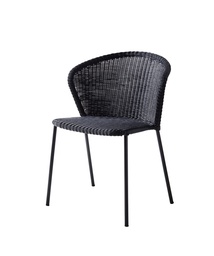 [CANE-5410-LS---/J167] Ruokapöydän tuoli Lean, Black