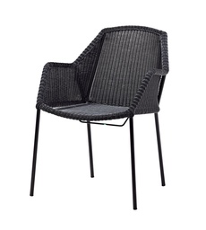 [CANE-5464-LS---/J210] Ruokapöydän tuoli Breeze, Black