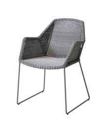 [CANE-5467-LI---/J876] Ruokapöydän tuoli Breeze, Light Grey, kelkkajalka