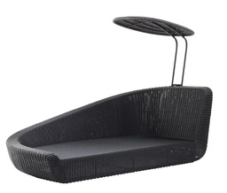 [CANE-5543-S---/J274] Aurinkovuode Savannah oikea, Black