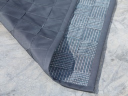 [CANE-7103-Y80---/J385] Ulkotilan matto I-am 300 x 300 cm, harmaa/turkoosi