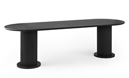 [K&K-VEC3H-45-260-442UP3/A1650] Ruokapöytä Velvet 260 x 90 cm, saarni C44