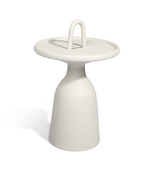 [MINDO-30002-010--/J1273] Sivupöytä kahvalla Mindo 104, Light Grey