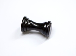 [BOK-VEDIN-MUU-MUS--/P1823] Boknäs hyllyn nuppivedin, musta